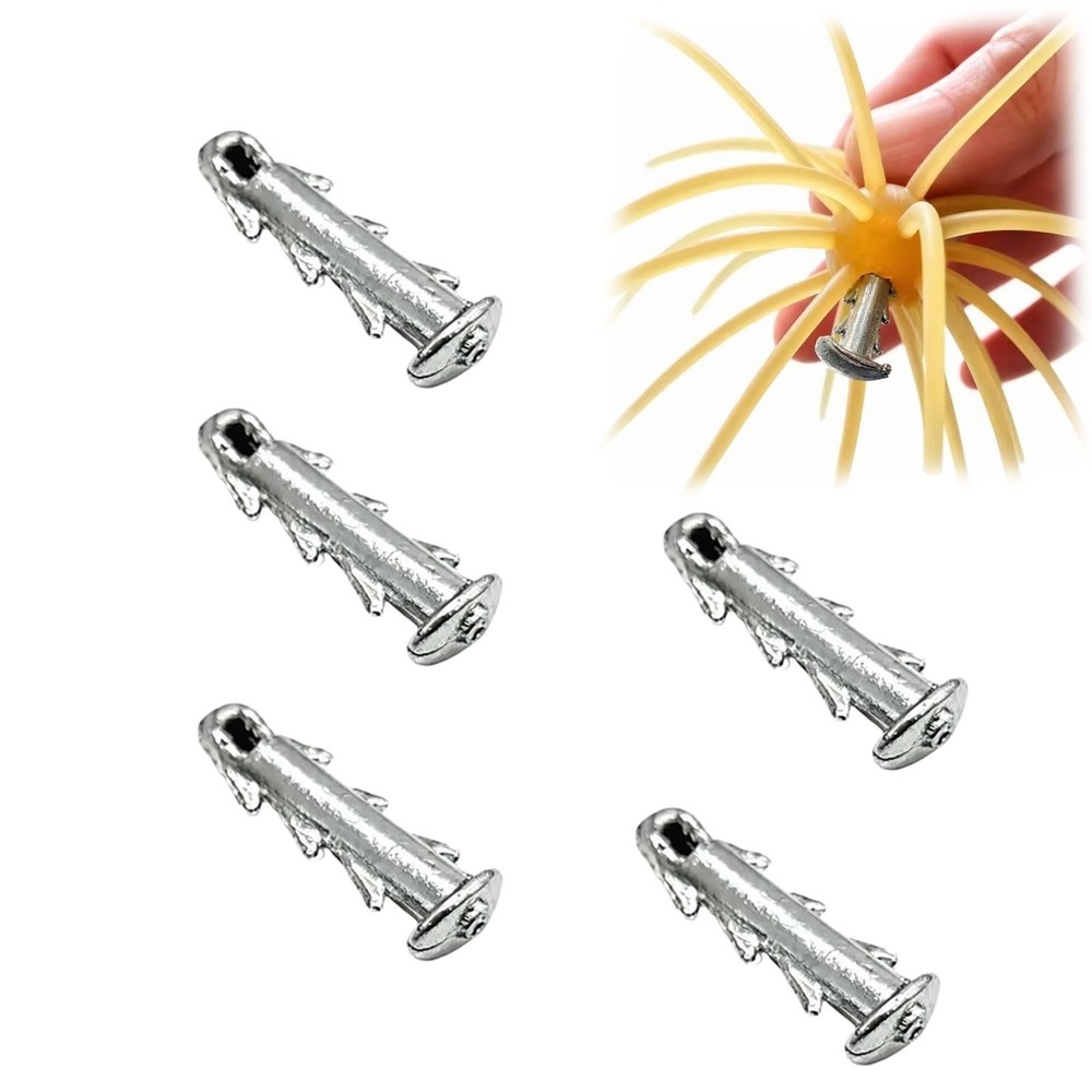 Anchor Shaped Sea Urchin Bait Sinker Anti-Slip Locking Hook Saltwater Metal Fish