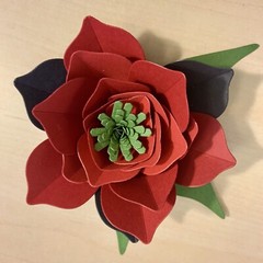 Flower Cardstock paper decorations DIY die cuts