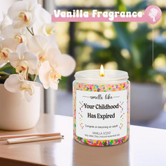 18Th Birthday Candles – 18Th Birthday Gifts for Girls, Boys – Gifts for 18 Year