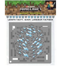 Minecraft Birthday Banner New/Sealed