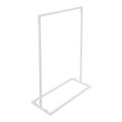 Metal Wedding Backdrop Arch Wedding Stand 1*0.75m Wedding Party Decor White