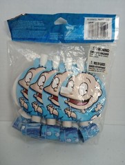 Designware Rugrats Tommy Blowouts Blowers Kids Boys Party Favors Birthday 8 Ct
