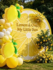 Yellow Lemon Balloons,Lemonade Balloons for Freshly Graduated Lemon Decor,She…
