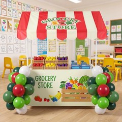 Grocery Store Stand Pretend Play Grocery Store Locally Grown Farmers Market F…