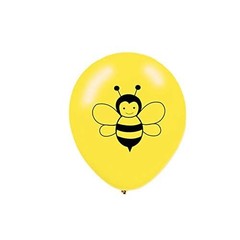 Happy Bee Day Balloons, 15 Pcs Latex Balloons Bumblebee Dots Confetti Balloon…