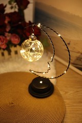 Eid Al-fitr Decoration Led Decorative Lights Islamic Ramadan Moon Night Light