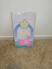 DesignWare BARNEY 1st BIRTHDAY PHOTO HOLDER CENTERPIECE BRAND NEW
