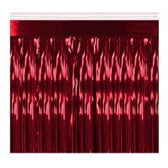 Beistle Red 1-Ply Metallic Fringe Drape – General Occasion | Party Supply