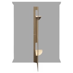 SP13632 Cottagecore Fine China Display Prop Decor Cardboard Cutout Standee