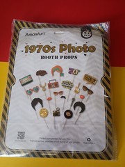 1970’s Photo Booth Props 21pcs