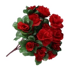 Silk Azalea Bouquet for Living Room Dining Room Table Wall Garden Arrangement