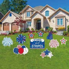Stars & Stripes Patriotic Party Decorating Kit