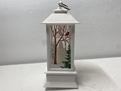 Wooden Snowman Table Ornament