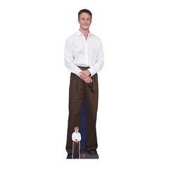 Drew Starkey Celebrity Lifesize Cardboard Cutout 181cm x 49cm with Free Mini