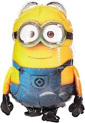 ® Pack Of 2 – 75cm (30″) Minion Foil Balloons – 1 x Dave & 1 x Stuart Shaped …