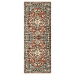 Lahome Oriental Washable Kitchen Runner Rug, 2×6 2′ x 6′ (Runner), Brick Red
