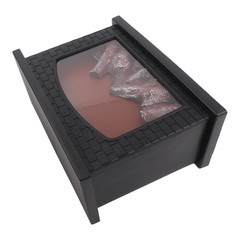 Compact LED Fireplace Lamp with for real Flame Effect for Living Room Decor