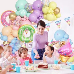 Kit De Arco De Guirnalda De Globos De Donut Pastel Para Niñas Kit De Arco NUEVO.