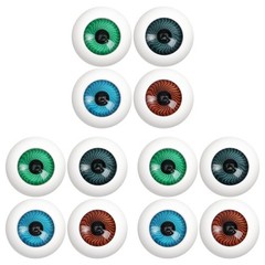 12 Pcs Halloween Eyeball Decorations Art Craft Doll Eyes Creepy Props
