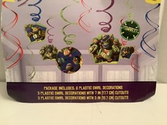 Nickelodeon Teenage Mutant Ninja Turtles Swirl Party Decorations DesignWare 2012