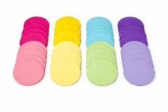 Ultimate Big Circle Dots Party Garland Streamer Backdrop (290 Ft Total, 40 St…