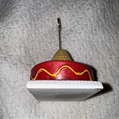 3” Multicolor Sombrero Party Ballon & Card Holder