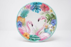 Flamingo Summer Fun Luau Hawaii Party Decorations Table Decor Paper Supplies #2