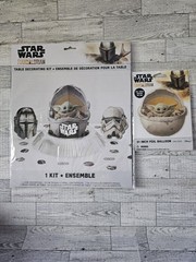 Star Wars Mandalorian Party Table Kit And 31 Inch Foil Balloon