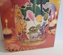 Vintage Sesame Street Centerpiece Designware 14 1/4 inches Tall 1980 Muppets