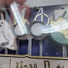 Papyrus Birthday Candles, Harry Potter Cake Topper (9-Count)