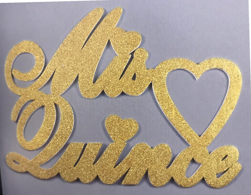 23″ Mis Quince Girl Glitter Foam Banner, Backdrop, Wall Hanging Decoration.