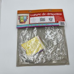 Cinco de Mayo Del Sol Paper Flag Chandelier 1 Piece Decorations Fiesta Festive