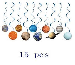 30Pcs Solar System Party Supplies – Outer Space Party Decorations Space Decor…