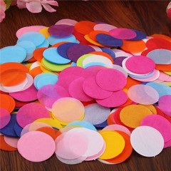 Tissue Paper Circle Confetti 10000 PCS 1.2 Inch Wedding Birthday Table Scatter