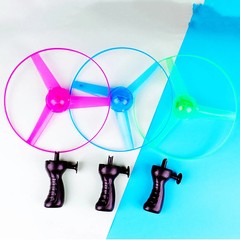 3/5Pcs Outdoor LED Luminous Pull String Bamboo Dragonfly Flying Toy.