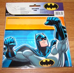 DesignWare DC Comics BATMAN Collection – 32 Loot Bags, 24 Heros Wanted Inviation