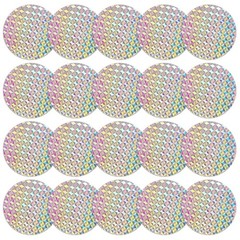 20 Pieces Bird Window Strike Prevention Decals, Decals 3 inches, Silver
