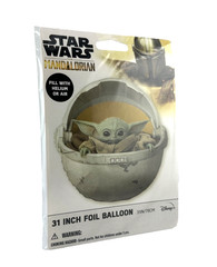 Disney Star Wars Mandalorian: The Child 31” Round Foil Balloon – 10 Pack, Sealed