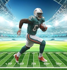 10 ft Football Field Floor Runner Football Party Decorations Long Football
