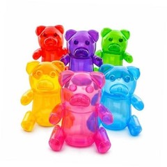 Inflatable Gummy Bears Huge 24″ – Pack of 6 Unique Blow Up Pool Toys for