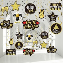 30 Pieces Farewell Party Decorations, We Will Miss You Going Away Hanging Swi…