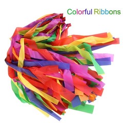 Rainbow Dance Ribbons, 12PCS Rhythm Ribbon Streamers for Kids Children Adults…