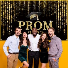 Prom Night Party 2023 Backdrop Prom Background Banner Photo Props Backdrop.