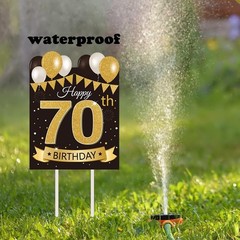 Outdoor 70 Birthday Yard Decoration