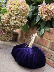 Forest Green Silk Velvet X-LARGE Pumpkin Rustic Farmhouse Wedding…