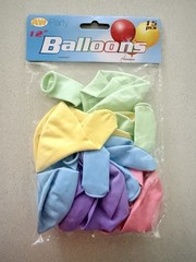 #2 Globos De 15 Pcs Balloons Multicolor Colores Pasteles de 12 Pulgadas