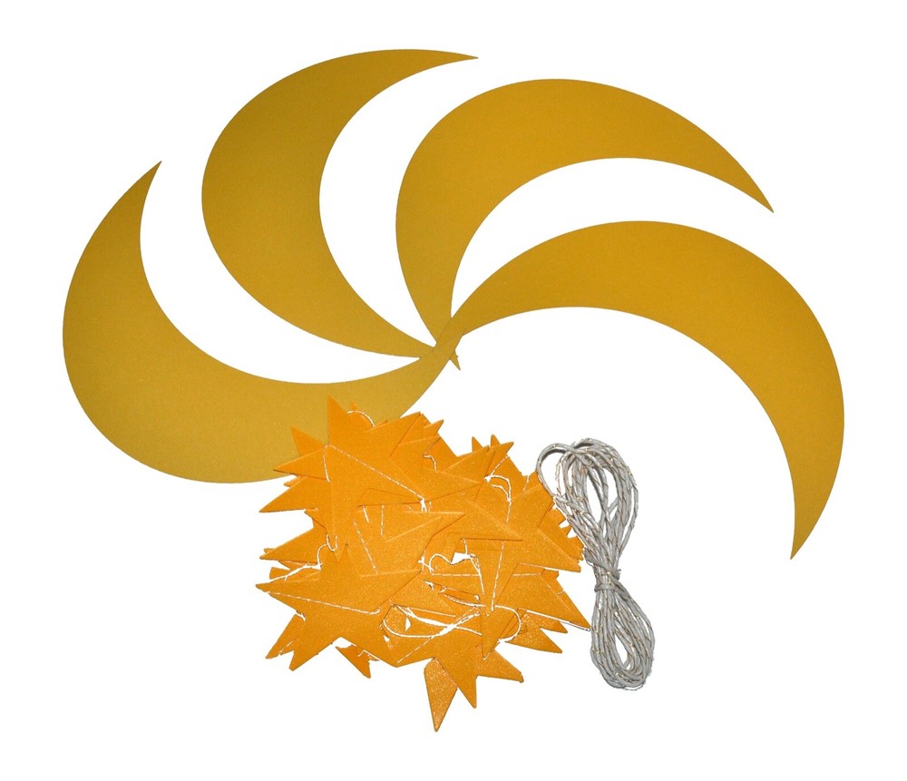 Ramadan / Eid DIY Crescent Moon Banner Kit Islamic Muslim Holiday Decorations