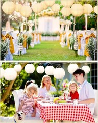 80 Pcs Paper Lanterns Bulk for Wedding, 4» 6» 8» 10» 12» Round Chinese L…