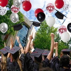 Red and Black Balloon Arch Kit,Red and Black Balloons, 60pcs Black Red White …