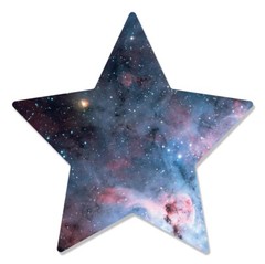 Stars within Star Wall Mounted 3D Style Cardboard Cutout Decoration – Space